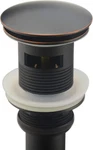 Bathroom Faucet Vessel Or Vanity Sink Spring Pop Up Drain Stopper With Overflow,. Fixed Price $25.10.