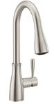 New Moen 7803SRS Elbur Stainless 1-HANDLE Pulldown Kitchen Faucet *read. Fixed Price $119.88.