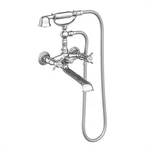 Newport Brass 1014/26 Chesterfield Exposed Tub Set - Wall Mount Polished Chrome. Fixed Price $1215.20.