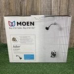 Moen Shower Head & Handle Adler L82691 Chrome Finish Complete Kit New. Fixed Price $59.95.