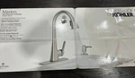 New Kohler Maxton R26281-SD-VS Deck-mount Touchless Pull-down Kitchen Faucet. Fixed Price $275.00.