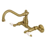 Kingston Brass KS322.PL Vintage 1.8 Gpm Widespread Bridge Kitchen -. Fixed Price $259.97.