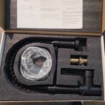 Owofan Black Single Handle Kitchen Faucet With Pull Down Sprayer X002588DJB. Fixed Price $30.99.