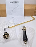 Kingston Brass KTPKLD3 Duchess Universal Toilet Tank Lever Front Side Mount. Fixed Price $58.47.
