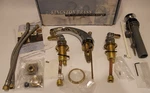 Kingston Brass KB8964FL - Widespread Lav Faucet W/ P.u. Drain Chrome/pol.. Fixed Price $149.99.