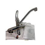 Seasons Single Handle Kitchen Faucet Less Spray Deckplate Chrome 158713. Fixed Price $39.00.