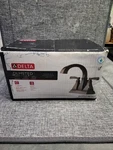 Delta 25717LF-RB Olmsted 4'' Centerset Bathroom Faucet Venetian Bronze. Fixed Price $79.87.