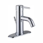 Glacier Bay Modern Hole Single-handle Low-arc Bathroom Faucet Chrome. Fixed Price $51.99.