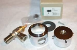 Hansgrohe 10882001 Axor Starck Fix Fit Wall Outlet W/ Check Valve Chrome. Fixed Price $135.00.