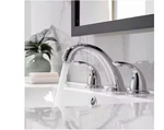 Phiestina Widespread Bathroom Sink Faucet 8 In. 2 Handles High-arc Chrome. Fixed Price $55.00.