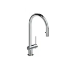 Riobel Azure Chrome 1.8 Gpm Single Hole Pull Down Kitchen Faucet - AZ101C. Fixed Price $243.00.