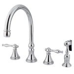Kingston Brass KS279.NLBS Governor 1.8 Gpm Widespread Kitchen - Chrome. Fixed Price $282.72.