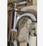 Moen 6600 Brantford Chrome One-handle High Arc Bathroom Faucet. Fixed Price $109.99.