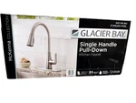 Glacier Bay Mckenna Single-handle Pull Down Kitchen Faucet Stainless Steel. Fixed Price $59.88.