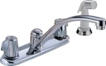 Delta 2400LF Classic Kitchen Faucet - Chrome. Fixed Price $149.91.