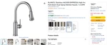 Blanco 442500 Empressa 1.5 Gpm Single Hole Pull Down Kitchen Faucet. Fixed Price $250.00.