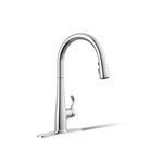 Kohler 22036-CP Simplice Touchless Kitchen Faucet Slight Wear. Fixed Price $263.64.