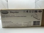 New Premier Bayview Single-handle Standard Kitchen Faucet Chrome Model 3552575. Fixed Price $49.33.