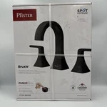 Pfister Bruxie Widespread Double Handle Bathroom Faucet Matte Black Finish. Fixed Price $71.99.