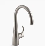 Kohler K-22034-VS Deck Single-handle Bar Sink Faucet Vibrant Stainless Steel New. Fixed Price $202.50.