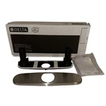 New Open Delta Faucet RP47274SS 10 Inch Escutcheon Stainless Complete. Fixed Price $79.99.