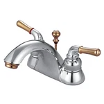 Kingston Brass KB2624 Naples 4-INCH Centerset Lavatory Faucet, Polished Chrome. Fixed Price $61.68.