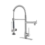 Gimili Kitchen Faucet With Pull Down Sprayer Single Handle High Pressure Brus.... Fixed Price $125.42.