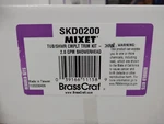 Mixet Complete Kit Tub/shower Rebuild SKD0200 Chrome Brasscraft New. Fixed Price $119.99.