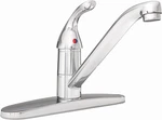 Sleek Polished Chrome Kitchen Faucet - 1.5 Gpm, Stylish & Efficient Design. Fixed Price $134.99.