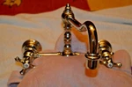 Cifial Highlands 267.155 Bridge Wall Mount Lavatory Bathroom Laundry Faucet -wow. Fixed Price $450.00.
