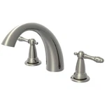 Homewerks Worldwide Roman Tub Faucet In Brushed Nickel 40-BV2CNBN-B. Fixed Price $92.00.
