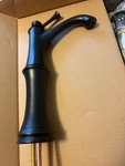 Brizo Beliza Tall Vessel Faucet 65105LF-RB Single Hole W/drain Nib. Fixed Price $450.00.