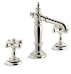 Kohler K-72760-3-SN Artifacts Bathroom Widespread Faucet Handles Polished Nickel. Fixed Price $815.10.