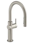 Kohler Crue K-22974-VS Pull Down Spray Touchless Kitchen Faucet Stainless New. Fixed Price $578.00.