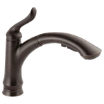 Delta Linden 4353-RB-DST Single Handle Pull-out Kitchen Faucet Venetian Bronze. Fixed Price $298.54.