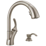 Delta Shiloh Pullout Kitchen Faucet Spotshield Stainless-certified Refurbished. Fixed Price $130.05.