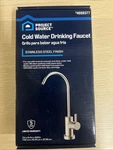Project Source 4659377 Cold Water Drinking Faucet Stainless. Fixed Price $34.99.