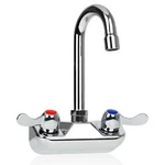 Kwode 4 Inch Center Commercial Hand Sink Faucet With 3-1/2 Gooseneck Spout. Fixed Price $102.48.