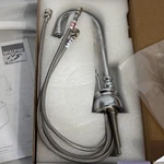 Mountain Plumbing MT550-NL Hot And Cold Faucet Two Lever Polished Chrome. Fixed Price $175.99.