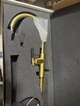 Newport 3290-5113/04X56 Kitchen-sink-faucets, Satin Brass-pvd. Fixed Price $830.00.