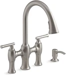 Oresund R28705-SD-VS Pull-down Bridge Kitchen Faucet. Fixed Price $177.16.