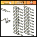 1/4" Mono Ts Male Plugs For Speaker & Patch Cables - 20 Pack, 6.3MM Phone Connec. Fixed Price $42.99.