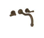 Rohl U3783LS-EB Perrin Rowe Wall Mount Tub Filler Faucet With Lever Handles. Fixed Price $999.99.