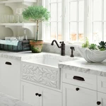 Whitehaus WHKTSL3-2200-NT Vintage Iii Plus 1.5 Gpm Hole Kitchen Bronze. Fixed Price $630.00.