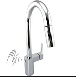 Moen 7565EWC Align 1.5 Gpm One Handle High Arc Pulldown Kitchen Faucet. Fixed Price $199.99.
