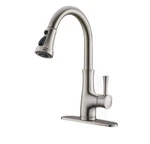 Forious Kitchen Faucet Pull Out Sprayer Mixer Tap - Black. Fixed Price $69.97.