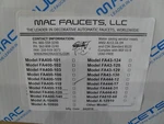 Mac Faucets Luxury Touchless Auto Bathroom Lav FA400-118 Chrome. Fixed Price $416.61.