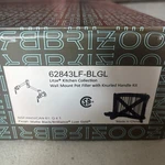 Brizo Litze 62843LF-BLGL Wall Pot Filler W/handle Kit Matte Black/luxe Gold New. Fixed Price $685.00.
