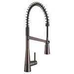 Moen Sleek Black Stainless One-handle Touchless High Arc Pulldown Kitchen. Fixed Price $599.95.