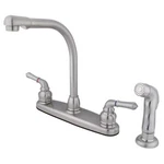 Kingston Brass KB758SP Magellan Centerset Kitchen Faucet. Fixed Price $151.18.